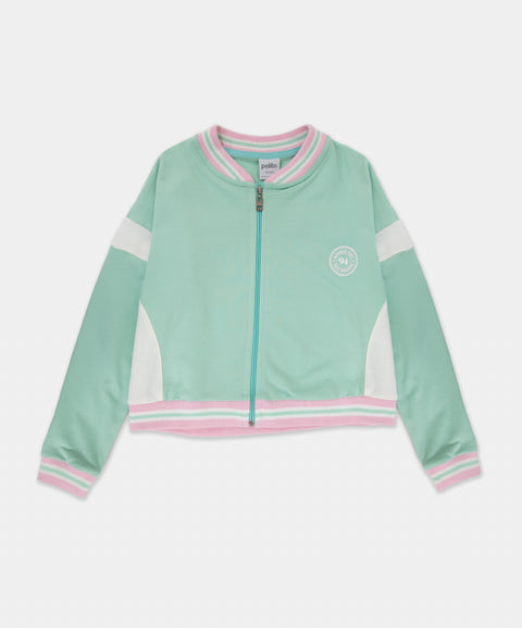 Chaqueta Perchada Para Niña