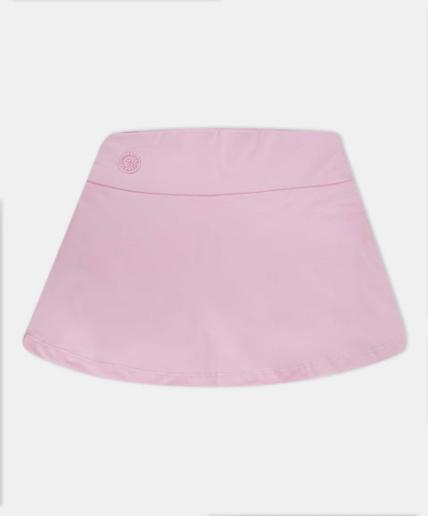 Falda Deportiva Para Niña En Licra Color Rosado Claro