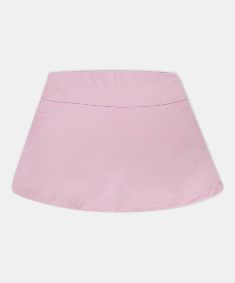 Falda Deportiva Para Niña En Licra Color Rosado Claro