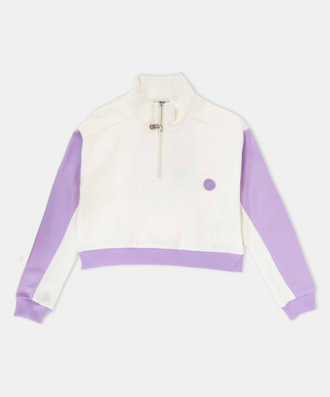 Buzo Deportivo Para Niña En Burda Color Lila