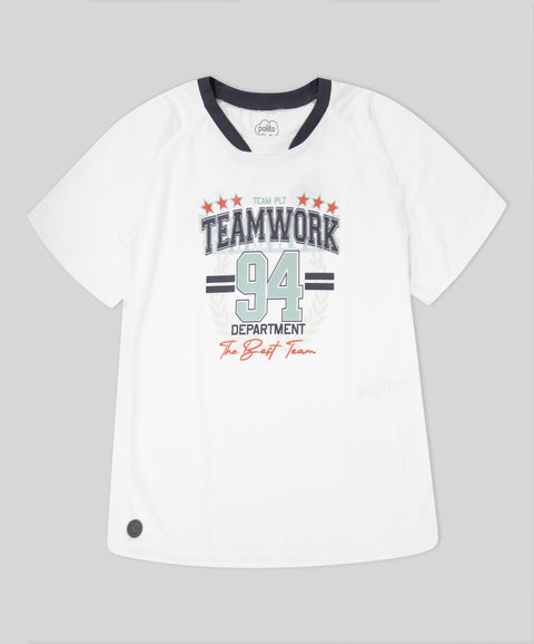 Camiseta Manga Corta Para Niño