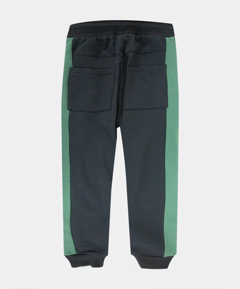 Pantalón Deportivo Perchado Para Niño Color Gris Oscuro