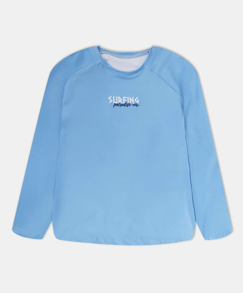 Camiseta De Playa Manga Larga Para Niño