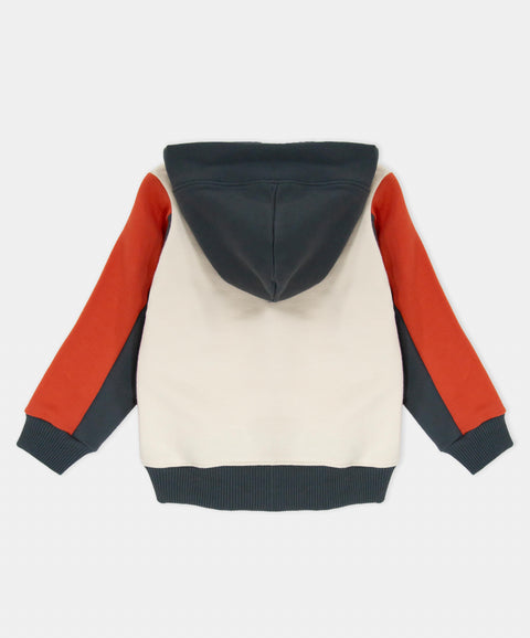 Chompa Deportiva Perchada Para Recién Nacido Color Beige