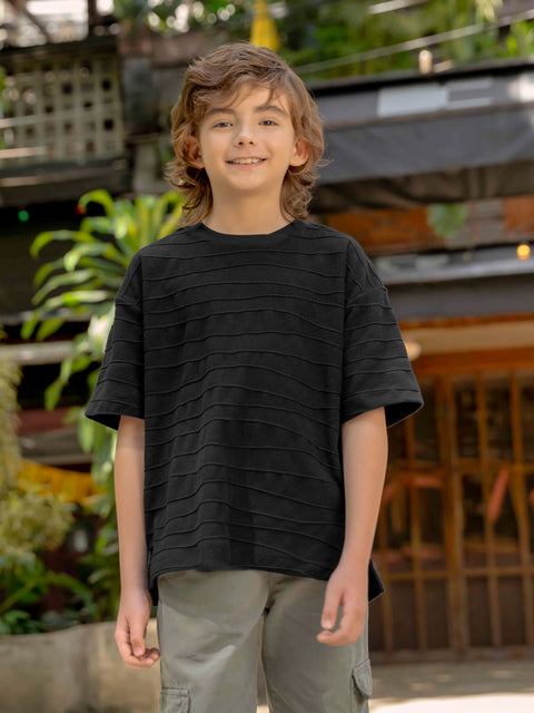 Camiseta Manga Corta Para Niño