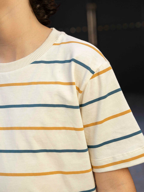 Camiseta Manga Corta Para Niño
