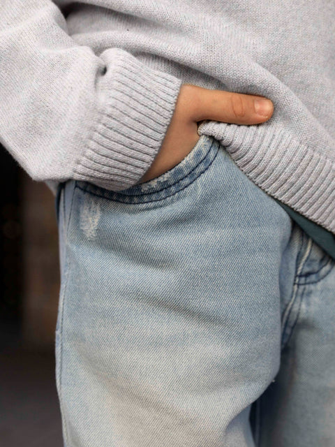Jean Regular Para Niño