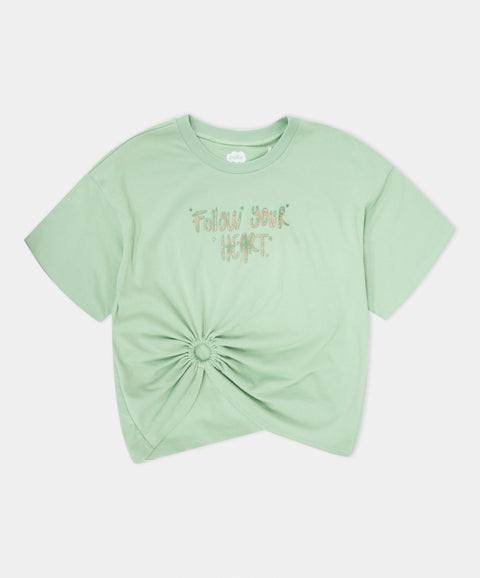 Camiseta Manga Corta Para Niña