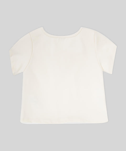 Camiseta Manga Corta Para Niña