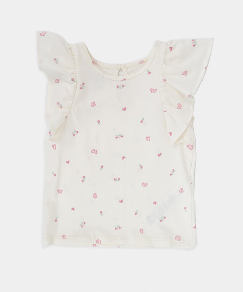 Conjunto Leggins y Camiseta Manga Corta Para Recién Nacida