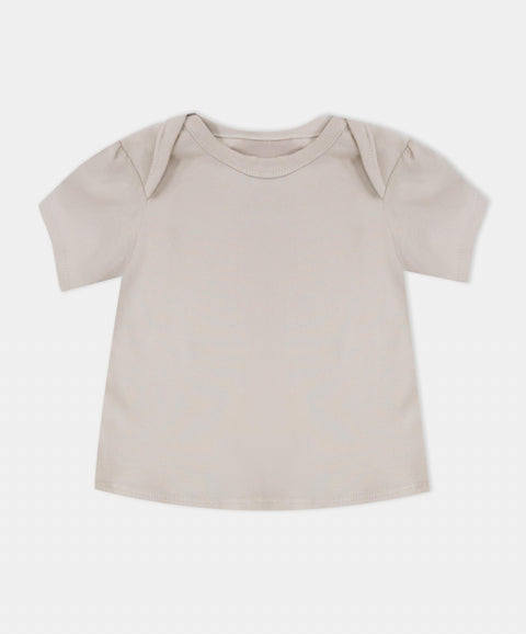 Conjunto Overol y Camiseta Manga Corta Para Recién Nacida