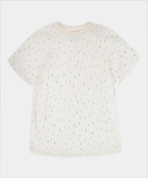 Conjunto Overol y Camiseta Manga Corta Para Recién Nacido