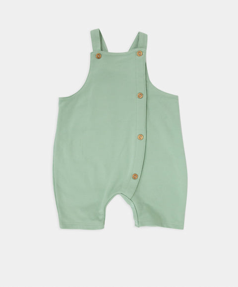 Conjunto Overol y Camiseta Manga Corta Para Recién Nacido
