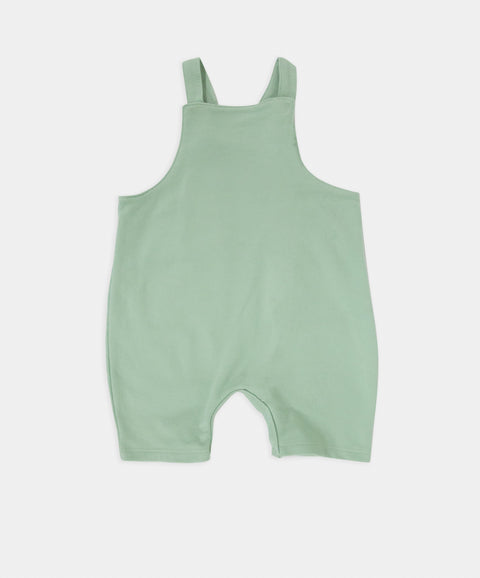 Conjunto Overol y Camiseta Manga Corta Para Recién Nacido