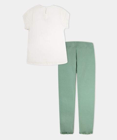 Conjunto Leggins y Camiseta Para Bebé Niña