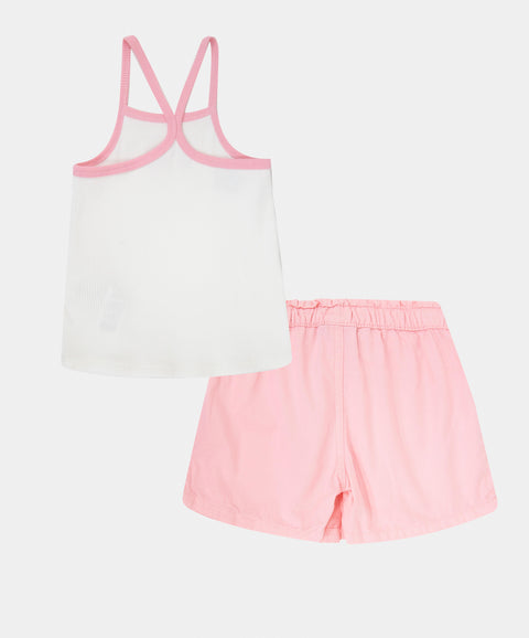 Conjunto Falda y Camiseta Manga Sisa