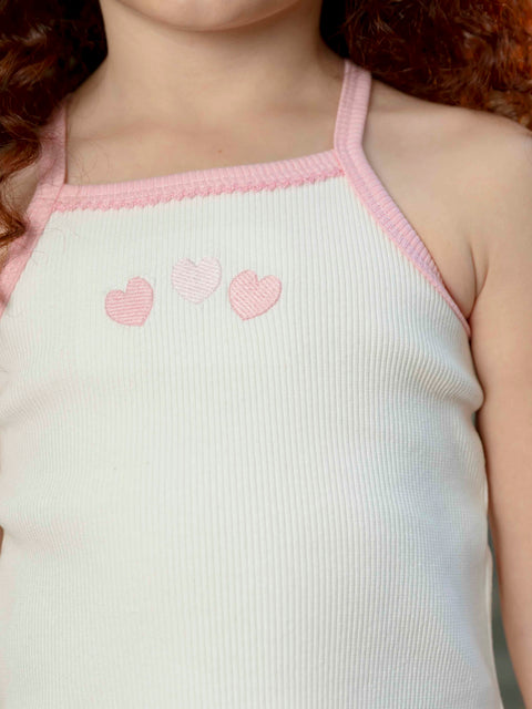 Conjunto Falda y Camiseta Manga Sisa