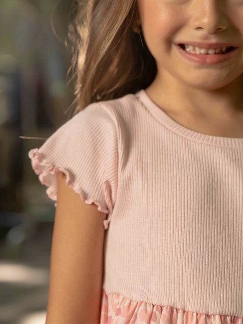 Vestido Corto Para Bebé Niña