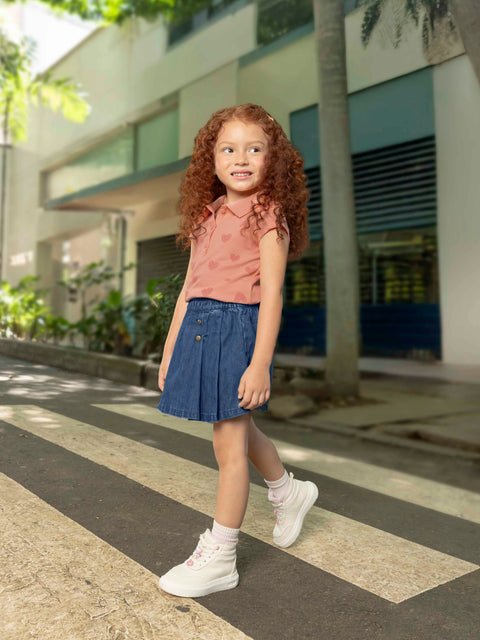 Falda Short Para Bebé Niña