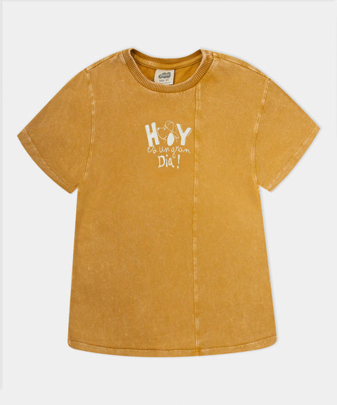 Camiseta Manga Corta Para Bebé Niño