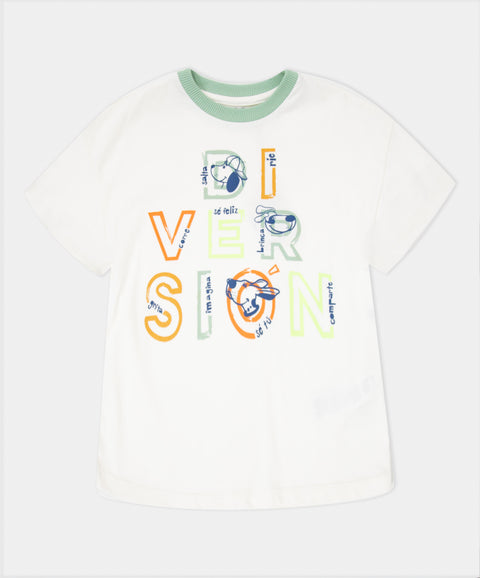Conjunto Pantalón y Camiseta Manga Corta Para Bebé Niño