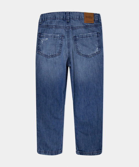 Jean Regular Para Bebé Niño