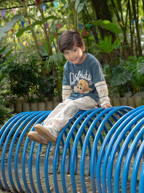 Conjunto Pantalón y Camiseta Para Bebé Niño