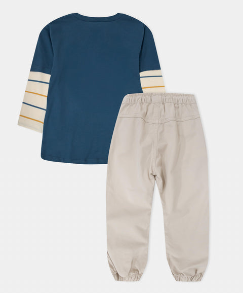 Conjunto Pantalón y Camiseta Para Bebé Niño