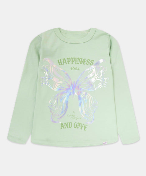 Camiseta Manga Larga Para Niña