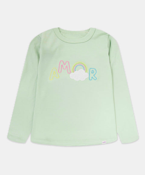 Camiseta Manga Larga Para Niña