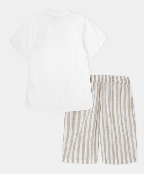 Conjunto Bermuda y Camisa Para Niño