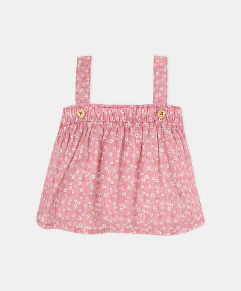 Conjunto Blusa y Falda Para Bebé Niña