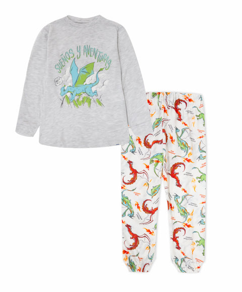 Pijama Camiseta y Pantalón Para Bebé Niño