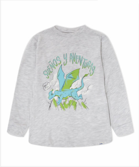 Pijama Camiseta y Pantalón Para Bebé Niño