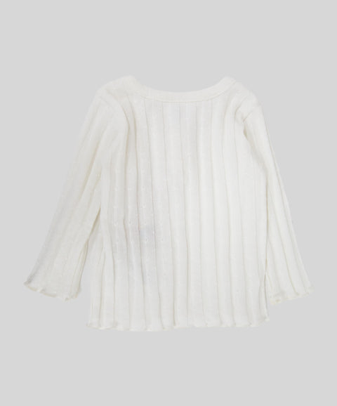 Set Leggings Manga Larga y Balaca Para Recién Nacida