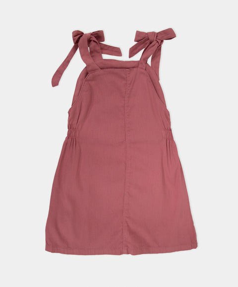 Conjunto Vestido y Camiseta Manga Corta Para Bebé Niña