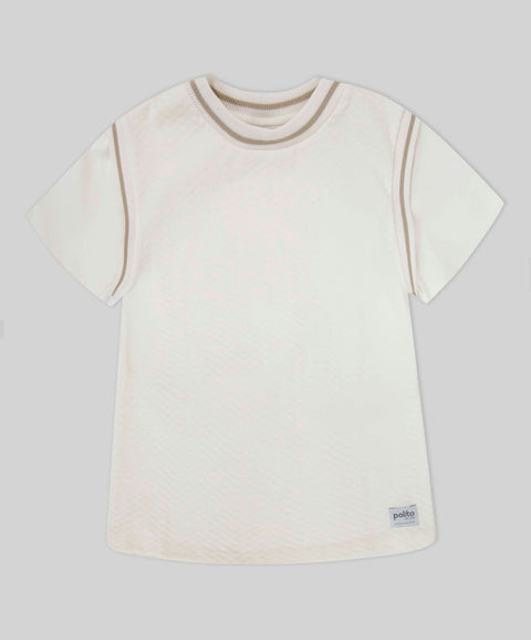 Camiseta Manga Corta Para Niño
