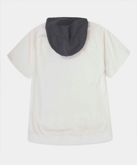 Camiseta Manga Corta Con Capucha