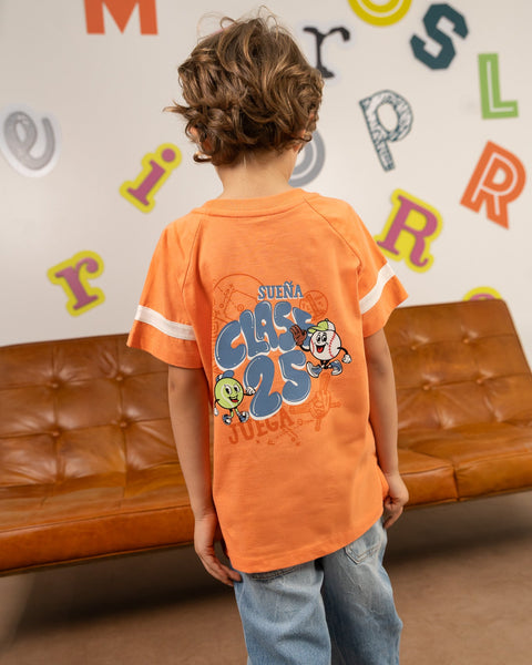 Camiseta Manga Corta Para Bebé Niño