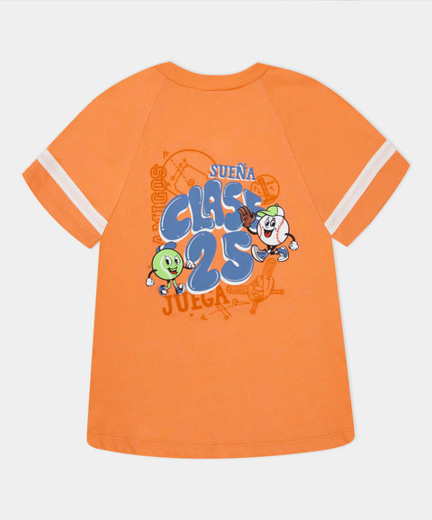 Camiseta Manga Corta Para Bebé Niño