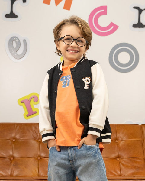 Chaqueta Bomber Para Bebé Niño