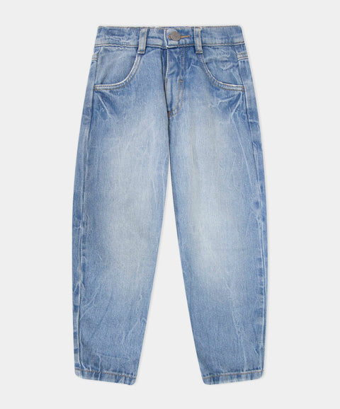 Jean Silueta Baggy Para Bebé Niño