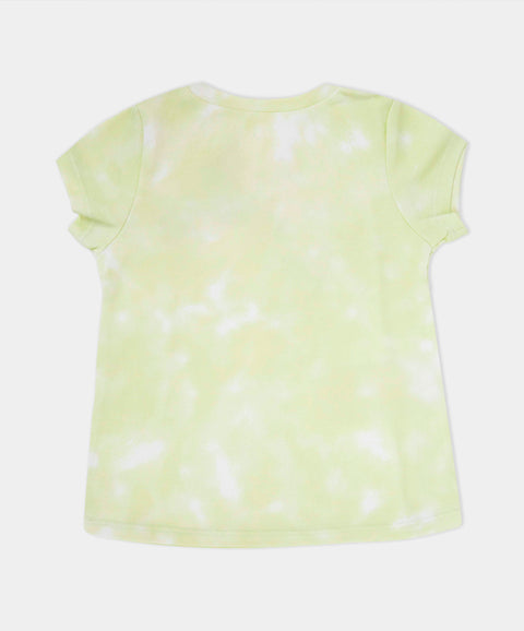 Conjunto Camiseta Corta y Falda Short Para Bebe Niña