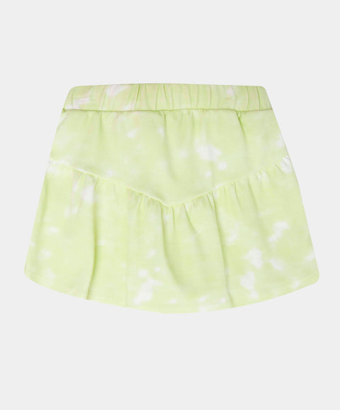 Conjunto Camiseta Corta y Falda Short Para Bebe Niña