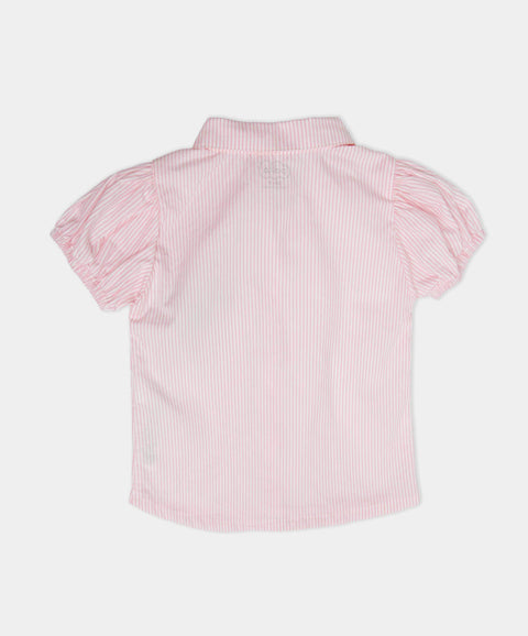 Blusa Manga Corta Para Bebé Niña