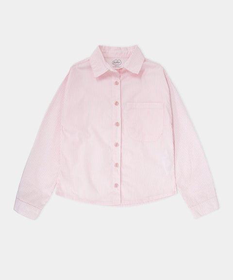 Camisa Oversize con rayas Para Niña