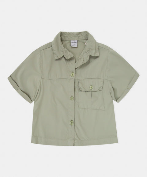 Camisa Manga Corta Para Niña