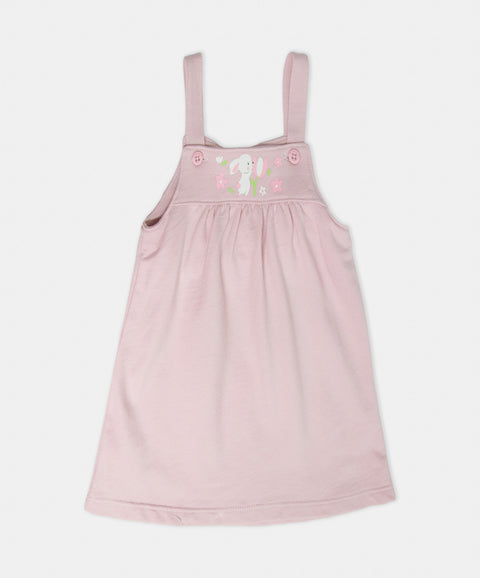 Conjunto Jardinera y Body Manga Larga Para Recién Nacida