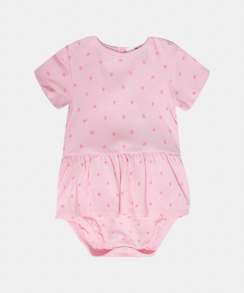 Conjunto Leggings y Body Manga Corta Para Recien Nacida