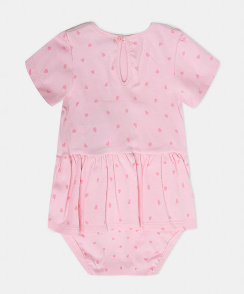 Conjunto Leggings y Body Manga Corta Para Recien Nacida